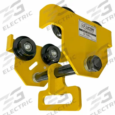 OZ LIFTING PRODUCTS Push Beam Trolley: Push - Push Trolleys for Hoists