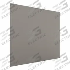 HADRIAN Partition Panel: Stainless Steel, Powder-Coated, Light Gray, 58 in Ht, 18 in Wd, 1 in Thick (MPN 530018-535). Key specifications — Door Swing: Left Hand In/Right Hand Out; Brand: HADRIAN; Color: Light Gray; Finish/Texture: Powder-Coated.