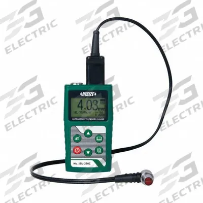 INSIZE Ultrasonic Thickness Gage: Couplant/Transducer (ISU-T08)/USB Cable, +/-0.04 mm - Data Logging Ultrasonic Thickness Gauges