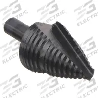 LENOX Step Drill Bit: 7/8" to 1-1/8", Black Oxide HSS, 3-Flats Shank (MPN 30888VB11). Key specifications — attr1234936: Not Impact Rated.