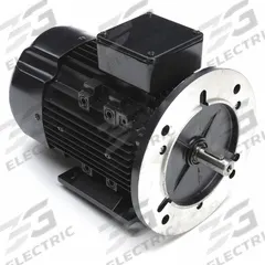 LEESON Metric Motor: 1 hp, C-Face/Rigid Base Mount, 80D Frame Size, Totally Enclosed Fan Cooled (MPN 080T17FH15514). Key specifications — Brand: LEESON; Nameplate Voltage @ 60 Hz: 230/460V AC; Full Load Amps @ 60 Hz: 3.0/1.5 A; Nameplate RPM @ 60 Hz: 1740 RPM; Motor Enclosure: TEFC.