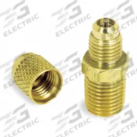 JB INDUSTRIES Access Valve: Access 1/4 in Male SAE, Line 1/4 in NPT Male, 1 3/8 in Lg, 5 PK (MPN A31484-G). Key specifications — Brand: JB INDUSTRIES; Product Type: Access Valve.