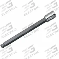 SK PROFESSIONAL TOOLS Socket Bit: 3/8 in Drive Size, Ball Hex Tip, 7/32 in Tip Size, SAE (MPN 45937). Key specifications — attr1204765: Replaceable Insert; attr1204767: SK PROFESSIONAL TOOLS.