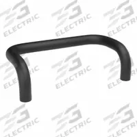 JW WINCO Pull Handle: Threaded Holes, Aluminum, Black, 11.81 in Mounting Hole Center to Center (MPN 20W300X08). Key specifications — Screw Size: M8; Brand: JW WINCO; Color: Black.