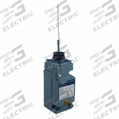 TELEMECANIQUE SENSORS Plug-In Limit Switch: Cat Whisker, 2 Mounting Holes, Zinc - Cat-Whisker Wobble-Stick Limit Switches