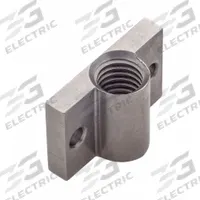 APPROVED VENDOR Spring Plunger Mounting Base: Steel, For 1/2"-13 Thread (MPN Z0382). Key specifications — Brand: APPROVED VENDOR; Manufacturer Part Number: Z0382; Overall Length: 1.5 in; Overall Width: 1 in; Overall Height: 0.63 in; Base Height: 0.25 in; Mounting Hole Diameter: 13/64 in.