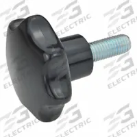 JW WINCO Hand Knobs; Star Knobs: 7 Point, Plastic w/ Steel Thread, M10 Thread, 25 mm Thread Lg (MPN 6336.4-SK-50-M10-25). Key specifications — Brand: JW WINCO.