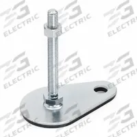 JW WINCO Male-End Leveling Mount: Swiveling Stud, 3/8"-16 Thread Size, 1,798 lbf Capacity (MPN 42-50-3/8X16-75-A3-SK). Key specifications — Base Shape: Teardrop; Load Capacity: 1,798 lbf; Thrust Pad Material: Buna-N; Mounting Holes: Mounting Holes Included; Includes: Nut; Hex Size: 11/16 in.