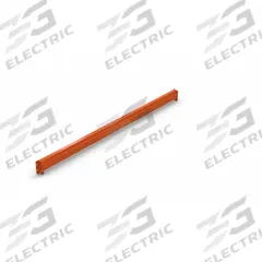 HUSKY RACK & WIRE Beam: Step Beam, Teardrop, 120 in x 2 1/2 in x 4 1/4 in, Roll Formed, Orange (MPN IBX43120). Key specifications — attr36292: HUSKY RACK & WIRE; attr36837: Teardrop; attr36845: Orange.