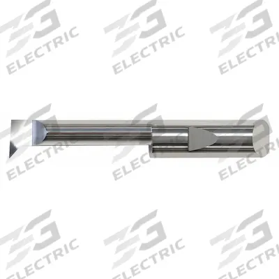 MICRO 100 Boring Bar: Radial Profiling, 3/8 in Shank Dia., AlTiN - Machining