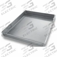 CHICAGO METALLIC Cake Pan: Straight Side Cake Pan Pan, Aluminized Steel, Glazed, 2 in Overall Dp (MPN 40232). Key specifications — Bead Closure: Closed Bead; Coating: Glazed; Pan Style: Straight Side Cake Pan; Perforation: Solid; Brand: CHICAGO METALLIC; Material: Aluminized Steel; NSF Certified: No.