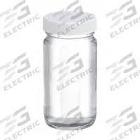 WHEATON Laboratory Bottle: 125 mL, 48-400 mm, Colorless, 24 Bottles, 51 mm Body Dia, Soda Lime Glass (MPN W217002). Key specifications — Brand: WHEATON; Graduated: No; Pre-Cleaned: None; Body Color: Colorless; Screw Closure Size: 48-400 mm.