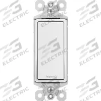 PASS & SEYMOUR Wall Switch: Rocker Switch, Single Pole, Maintained, White, 120V AC, 15 A (MPN TM870WAMCC4). Key specifications — Brand: PASS & SEYMOUR; Illuminated: No.