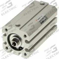 SMC Compact Cylinder: 3/4 in Bore Dia, 1 1/2 in Stroke Lg, Tapped Hole Mounting, Aluminum, NCQ8 (MPN NCQ8A075-150). Key specifications — attr946022: Tapped Hole; attr946024: Single Rod; attr946038: NCQ8; attr1123057: Rotating Rod; attr945997: SMC.