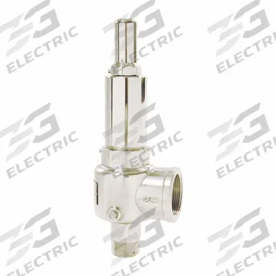 APOLLO Safety Relief Valve: MNPT x FNPT, 1 1/4 in x 2 in, 1,214 psi Max. Op Pressure - ASME Section VIII Steam Pressure Relief Valves