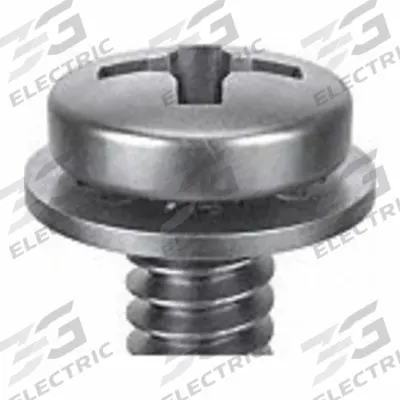 SEMS Screw: Internal Tooth, #8-32 Thread Size, 3/8 in Lg, Stainless Steel, Passivated - Machine Screws with Internal Tooth Lock Washers