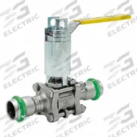 APOLLO Ball Valve: 1/2 in, Stainless Steel, Straight Valve Body, Press x Press, Full Port Ball Port (MPN 123457456). Key specifications — Brand: APOLLO; Handle: Lever.