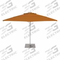 CALIFORNIA UMBRELLA Outdoor Umbrella: Sand, Aluminum/Steel, Hand Crank, 125 3/16 in Overall Dia (MPN SOLA118001-6077). Key specifications — Brand: CALIFORNIA UMBRELLA; Canopy Color: Sand; Includes Base: Yes; Includes Lights: No; Opening Mechanism: Hand Crank; Pole Material: Steel.