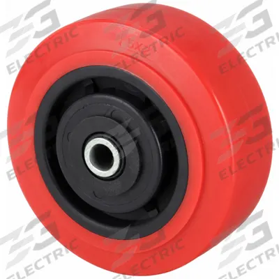APPROVED VENDOR Caster Wheel: 5 in Wheel Dia., 2 in Wheel Wd, Polyurethane, 750 lb Load Rating - Polyurethane Tread on Plastic Core Wheels