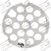 APPROVED VENDOR Strainer: 1 7/8 in Overall Dia, 3/8 in Overall Ht, Stainless Steel, Unfinished (MPN 1PPG5). Key specifications — Material: Stainless Steel; Color: Silver; Connection Type: Clamp; Brand: APPROVED VENDOR; Application: Sink Drain.