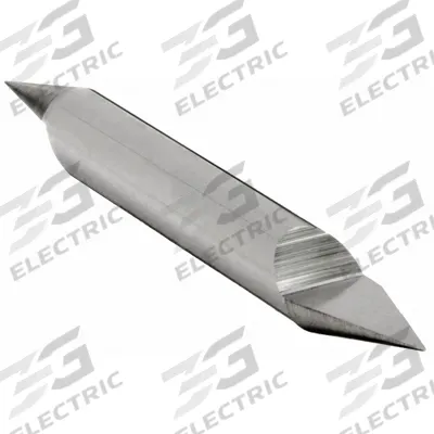 APPROVED VENDOR Engraving Tool: Pointed, Double End, Carbide, 30° Tip Angle, 0.008" Tip Dia - Double-End Pointed Engraving Tools
