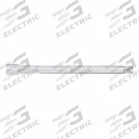 WESTWARD Socket Extension: 1/2 in Input Drive Size, 1/2 in Output Drive Size, 10 in Overall Lg, Std (MPN 1NUF1). Key specifications — attr1204978: Not Insulated; attr1204980: Locking Not Included; attr1204984: WESTWARD; attr1204970: Chrome.