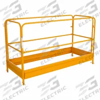 WERNER Ladder Accessory: Guardrail and Toeboard Kit, Steel, Guardrail & Toe Board Kits (MPN SRG-72). Key specifications — Compatible with Grainger Part Number: 41D335; Color: Orange; Compatible with Manufacturer Model Number: SRS-72; Included Components: Locking pins; Material: Steel; Product Type: Guardrail and Toeboard Kit; Series: SR; Brand: WERNER.