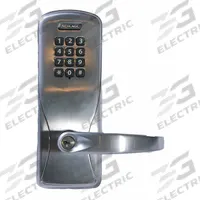 SCHLAGE ELECTRONICS Electronic Keyless Lock: Keypad, ADA Compliant, Chrome (MPN CO200CY40 KP SPA 626 PD). Key specifications — Product Type: Electronic Keyless Lock; Manufacturer Part Number: CO200CY40 KP SPA 626 PD; Access Method: Keypad; Key Override Options: Schlage 6 Pin Everest 29 S123 Keyway.