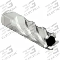 SLUGGER BY FEIN Annular Cutter: 19 mm Cutter Dia, 2 in Max Cutting Dp, Bright, High Speed Steel (MPN 63134189002). Key specifications — attr253884: No; attr253885: Bright; attr253886: High Speed Steel; attr253887: Weldon Flat; attr253888: Metric; attr277149: SLUGGER BY FEIN.