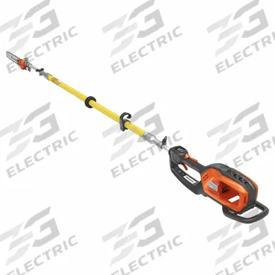 HUSQVARNA Battery-Powered Pole Saw: 12 in Blade Lg, 8 5/16 ft to 12 1/2 ft Reach - Battery-Powered Pole Saws