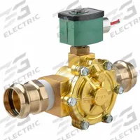 REDHAT Solenoid Valve: 2-Way, Normally Closed, 1 in Pipe Size, 24V DC, Watertight, High Flow (MPN K210G004LFXP 24/DC). Key specifications — Pipe Size: 1 in; Voltage: 24V DC; Brand: REDHAT; Coil Enclosure: Watertight.