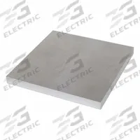 Carbon Steel Precision Blank: A36, 2 in Thick, 24 in x 24 in Nominal Size (WxL), Hot Rolled, Plate (MPN GB-SA36-2000-24-24). Key specifications — Material: Carbon Steel; Heat Treatment: No Heat Treatment; Thickness Tolerance: ±0.002 in; Brand: APPROVED VENDOR; Certifications Included: Material Certificate with Lot Number.