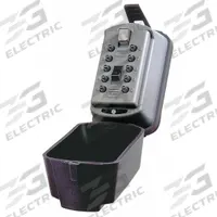 KIDDE Lock Box: Mechanical Combo Lock, 2 Key Capacity, 4 1/2 in Outside Ht, 2 1/2 in Outside Wd (MPN 1324). Key specifications — Finish: Powder Coated; Brand: KIDDE; Color: Titanium; Material: Metal; Lock Style: Mechanical Combination.