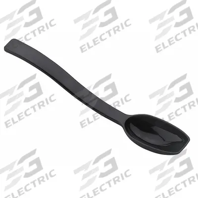 CAMBRO Serving Spoon: 8 1/8 in Overall Lg, 0.75 oz Capacity, Black, NSF Certified - Serving Spoons