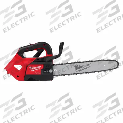 MILWAUKEE Chainsaw: 14 in Bar Lg, Top Handle, Auto Chain Oiler, 18 V DC, Includes: Tool Only - Battery-Powered Chainsaws