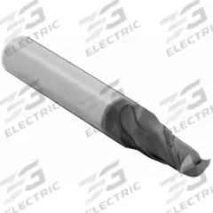 OSG Square End Mill: Carbide, WXL Coated, 2 Flute, 4 mm Mill Dia, 8 mm LOC, 45 mm OAL (MPN 3182040)