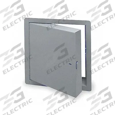TOUGH GUY Access Door: 16 in Ht, 16 in Wd, Piano Hinge, Exposed Flange, Steel, Powder Coated - Locking Access Doors