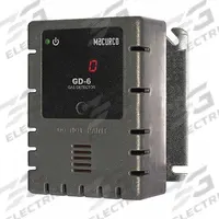 MACURCO Fixed Gas Detector: Hydrogen/Methane/Propane, cETLus Certified, Gas Detector, C3H8/CH4/H2 (MPN GD-6). Key specifications — Brand: MACURCO; Operating Voltage: 12 to 24V AC/12 to 32V DC; Display Type: Digital; Gas Detected: Methane; Measurement Range: Propane Methane Hydrogen (0 to 50% LEL); Product Type: Stand-Alone Detector & Controller or Transducer; Mounting Location: Wall; For Use With: Fire Alarm Panels.