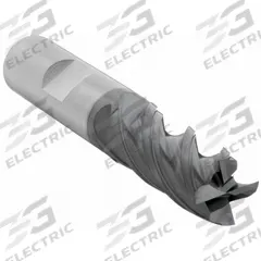 WIDIA HANITA Square End Mill: Carbide, TiAlN Coated, 4 Flute, 1/2" Mill Dia, 1-1/4" LOC, 3" OAL (MPN TF4V0513015S)