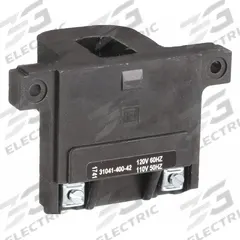 SQUARE D Replacement Coil: 110/120V AC, NEMA Size 0/00/1, 120V AC (MPN 3104140042). Key specifications — Brand: SQUARE D; Compatible with Series: 8502 Type SC Contactors.