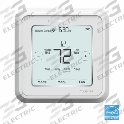 HONEYWELL HOME Low Voltage Thermostat: Heat and Cool, White, 5-1-1/5-2/7-Day - Residential/Light Commercial Thermostats