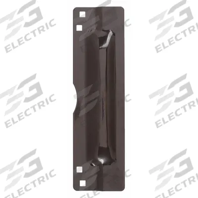 APPROVED VENDOR Door Latch Guard: 11 in Lg, 3 in Wd - Standard Latch Guards