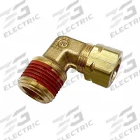 PARKER Compression Fitting Adapter: 3/16 in OD x 1/4 in Pipe Fitting Size, Compression x MNPT, Brass (MPN VS169CA-3-4). Key specifications — Brand: PARKER.