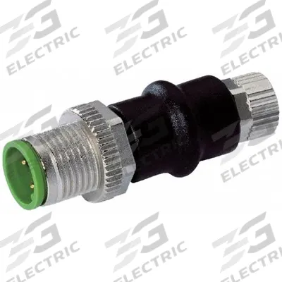 MURRELEKTRONIK Circular Connector: M12 3-Pole Male x M8 3-Pole Female, A, IP67 - M12 x M8 Circular Connector Adapters