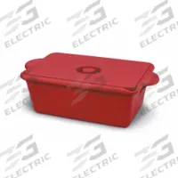 Ice Bucket with Lid: 9 L Capacity, Rectangular, Polyurethane, Red, 6 3/8 in Overall Ht (MPN HS28729R). Key specifications — Color: Red; Material: Polyurethane; Brand: HEATHROW SCIENTIFIC; Product Type: Ice Bucket with Lid; Shape: Rectangular.