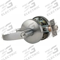 FALCON LOCK Door Lockset: Storeroom Lever Locksets, Chrome, ADA Compliant (MPN W581CP6D Q 626). Key specifications — Ligature Resistance: Not Ligature-Resistant; Brand: FALCON LOCK; Lockset Function ANSI Code: F86; Visual Indicator Message: No Message; Lockset Style: Quantum; ADA Compliant: Yes; Finish: Satin Chromium-Plated : Steel.