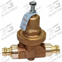 APOLLO Water Pressure Reducing Valve: NPT x Solder, 1 1/4 in Pipe Size, Bronze, 25 psig to 75 psig (MPN 36LF30601). Key specifications — Brand: APOLLO; Low-Lead Compliance: Low-Lead Compliant.
