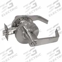 TELL MANUFACTURING Door Lever Lockset: Storeroom Lever Locksets, Chrome, Interchangeable Core (MPN LC2080-IC-26D). Key specifications — Ligature Resistance: Not Ligature-Resistant; Brand: TELL MANUFACTURING; Lockset Function ANSI Code: F86; Visual Indicator Message: No Message; Lockset Style: Rose; Finish: Satin Chromium-Plated.