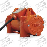 VIBCO Electric Vibrator: 2PL Series, 900 lbf, 230V AC, 2.5 A, 3,600 vpm, 9,000 lb Bin Wt Capacity (MPN 2PL-1600-1). Key specifications — attr661947: 2.5 A; attr661979: 64 dBA; attr661970: 230V AC.