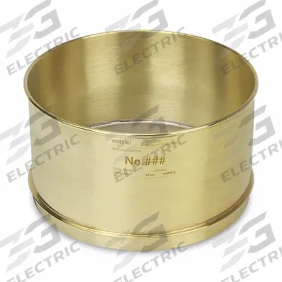 ADVANTECH Standard Stainless Steel Cloth Test Sieve: Stainless Steel, 8 in Outside Dia - Standard Stainless Steel Cloth Test Sieves